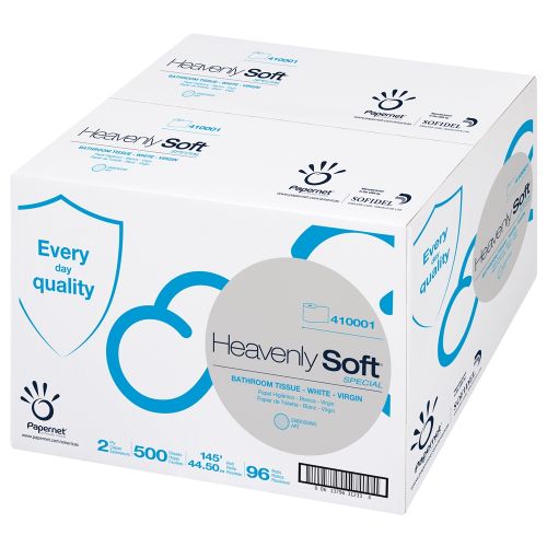 Heavenly Soft® 2-Ply Toilet Paper, 500 Sheets, White